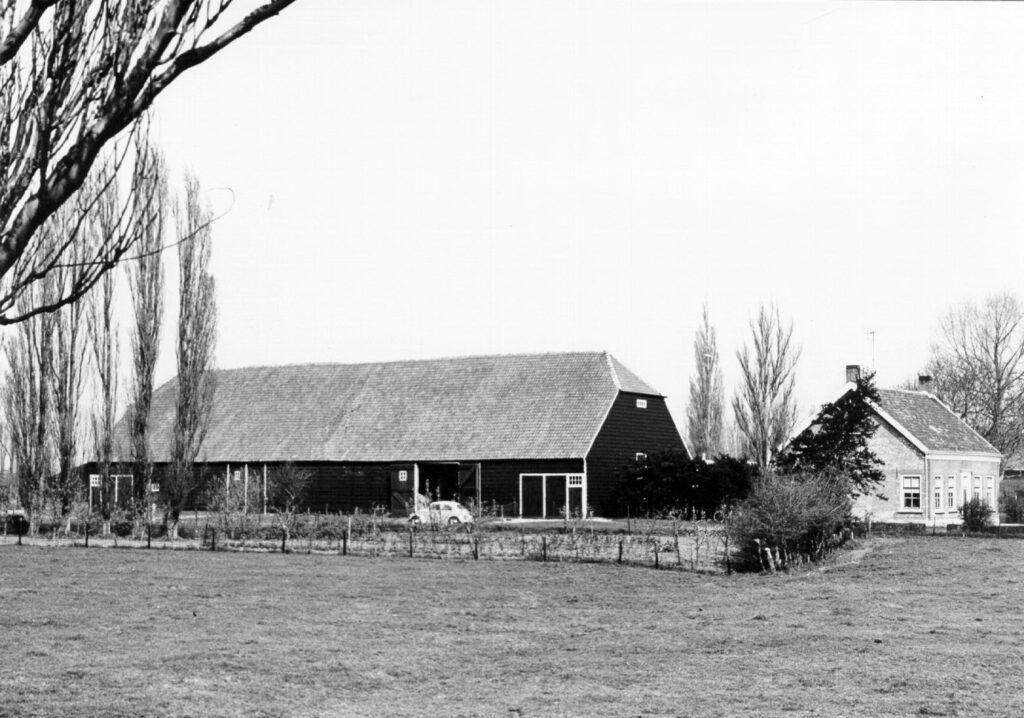 Boerderij Klein Frankrijk 1958 - Prentbriefkaart J. Torbijn